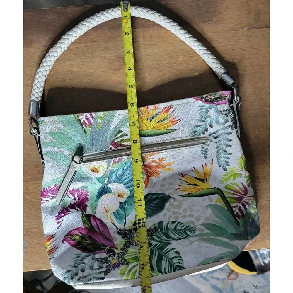Women's Dana Buchman Tropical Floral Print Shoulder Purse‎